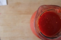 רסק עגבניות, אפשר להכין גם מקופסת שימורים של עגבניות קלופות